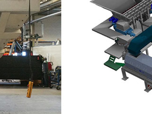 Truck receival bunker, pre-treament and storage