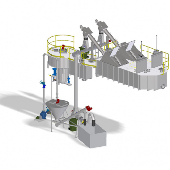 Inlet Works package 3D Inlet Works package 3D Headworks