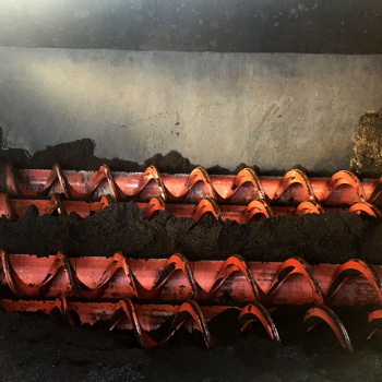 Truck receival bunker Truck receival bunker