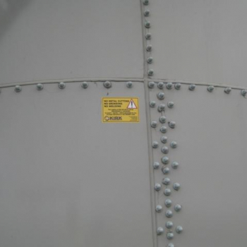 Silo tank exterior Silo tank exterior