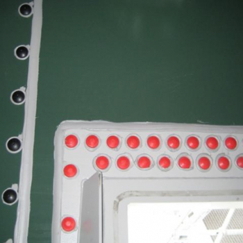 Silo tank interior Silo tank interior