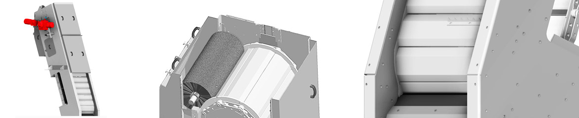 FINEGUARD Bürste und Sieplatten