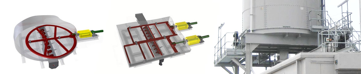 Round Rectangular Sliding Frame Silos & Bunkers