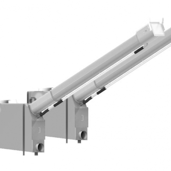 SPIROGUARD Shaftless Screw Conveyor Screen and Screen Dewatering