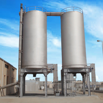 Stainless Steel Silos with Sliding Frame Outloading