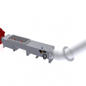 SPIROWASH® - Screening Press Washer 3D Model Exterior
