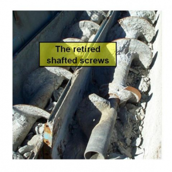The retired shafted screw 