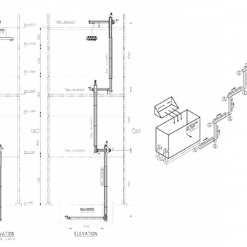 Vertical Sludge Conveyor System