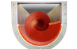 SPIROLINE® Shaftless Spiral (screw) conveyor U-trough