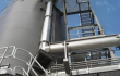 Round Sliding Frame Silo with Shaftless Spiral Conveyor System