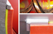 Shaftless Spiral (Screw) Conveyor Liner, DURAFLO SPX 