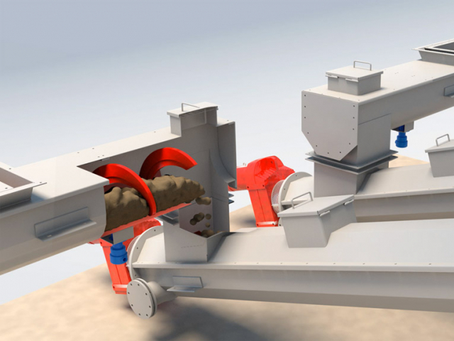 Shaftless Screw Conveyor Systems with U-trough