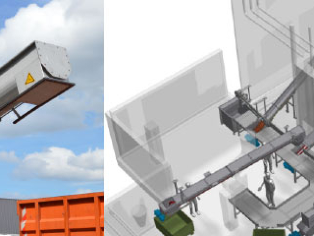 Abatoir Cow Paunch dewatering