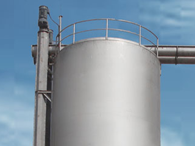 Stainless Steel Silos with Sliding Frame Outloading