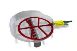 Round Sliding Frame Silo