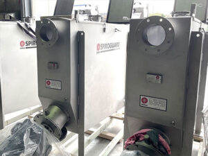 SPIROGUARD screens in the workshop