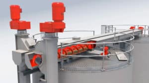 SPIROLINE® horizontal conveying (U trough) Shaftless Screw Conveyor Systems