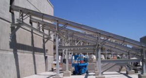 SPIROLINE® shaftless conveying on an incline (U trough) Shaftless Screw Conveyor Systems