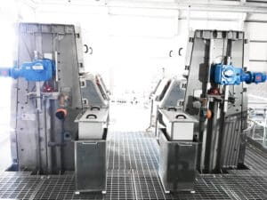 BANDGUARD Centre Flow Band Screen installation