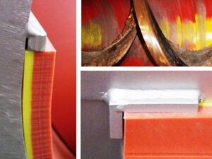 Shaftless Screw Conveyor Liner (DURAFLO SPX), built-in wear indicator
